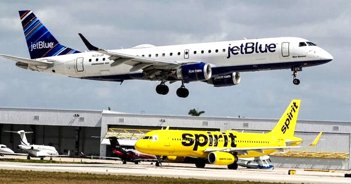 Judge blocks JetBlue-Spirit merger in a major win for Biden’s Justice Department