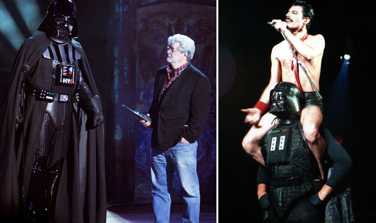 Freddie Mercury’s Darth Vader on how Star Wars’ George Lucas shut down stunt | Music | Entertainment