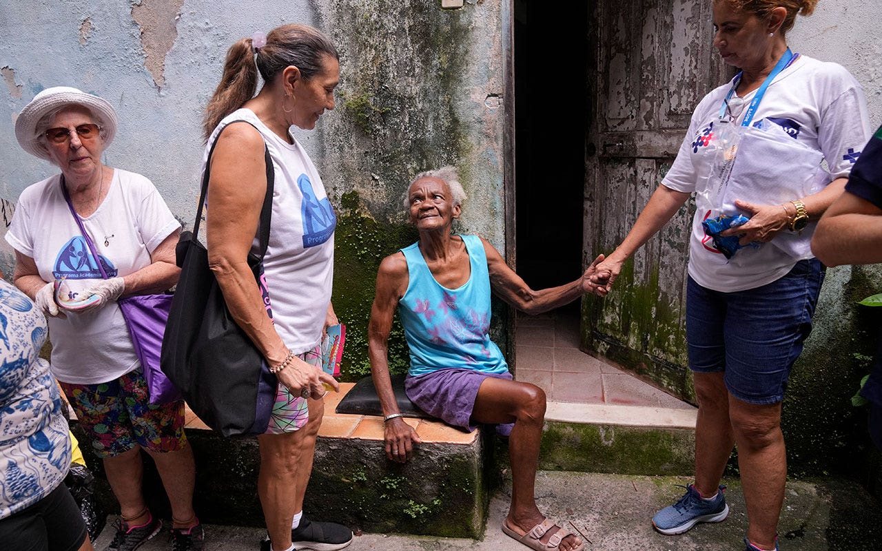 Brazilian health workers scour Rio de Janeiro for mosquito eggs to combat dengue